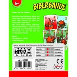 Amigo Biberbande, Kartenspiel -Spielzeug Rabatte Amigo Biberbande Kartenspiel@@1sg10016 2