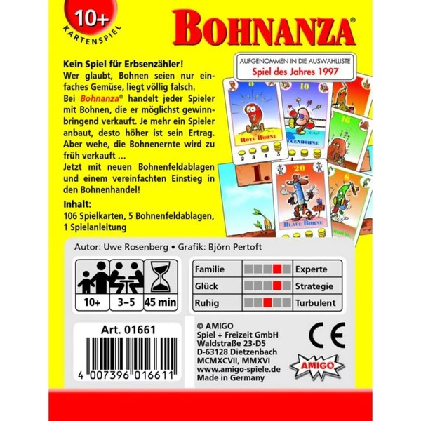 Amigo Bohnanza, Kartenspiel 4 Amigo Bohnanza, Kartenspiel – Bild 2