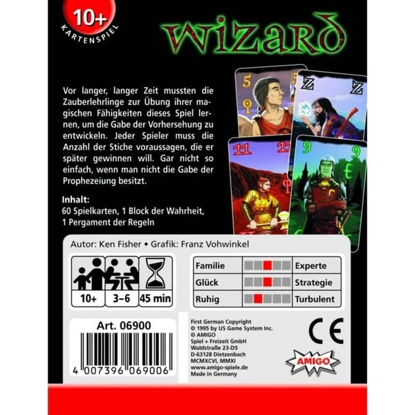 Amigo Wizard, Kartenspiel 5 Amigo Wizard, Kartenspiel – Bild 3