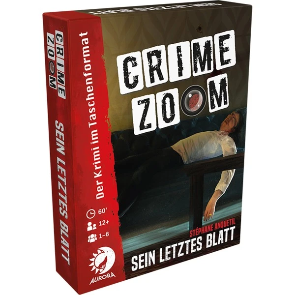 Asmodee Crime Zoom Fall 1: Sein Letztes Blatt, Kartenspiel 3 Asmodee Crime Zoom Fall 1: Sein Letztes Blatt, Kartenspiel