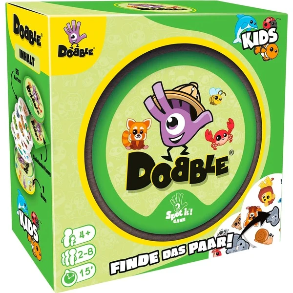 Asmodee Dobble Kids, Kartenspiel 3 Asmodee Dobble Kids, Kartenspiel