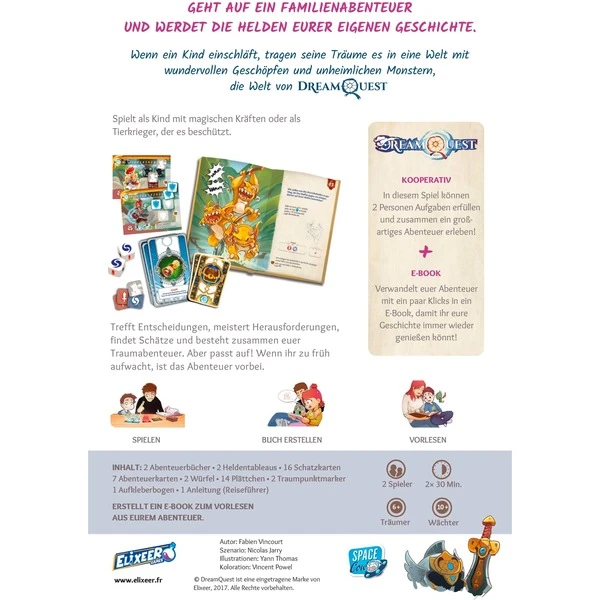 Asmodee DreamQuest, Brettspiel 5 Asmodee DreamQuest, Brettspiel – Bild 3