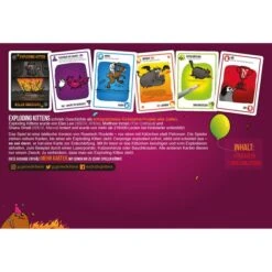 Asmodee Exploding Kittens - Party-Pack, Kartenspiel -Spielzeug Rabatte Asmodee Exploding Kittens Party Pack Kartenspiel@@1727259 3