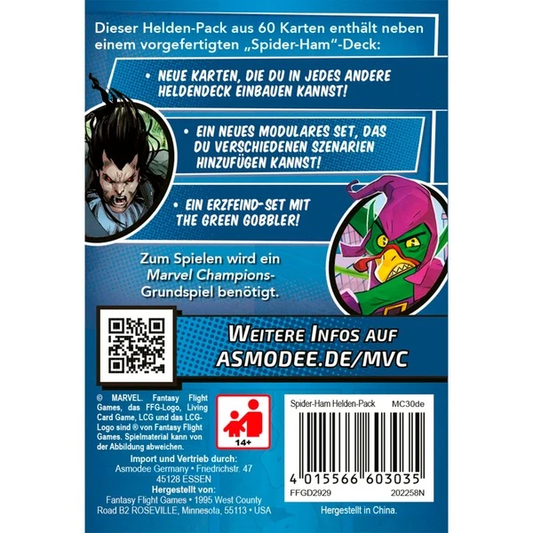 Asmodee Marvel Champions: Das Kartenspiel - Spider-Ham (Helden-Pack) – Bild 2
