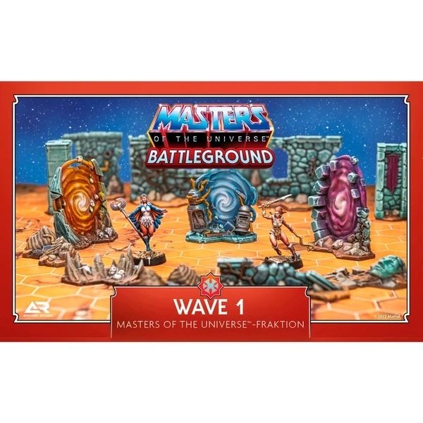 Asmodee Masters Of The Universe: Battleground Wave 1 - Master Of The Universe-Fraktion, Brettspiel