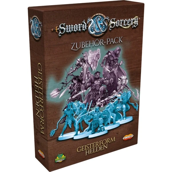 Asmodee Sword & Sorcery: Die Alten Chroniken - Geisterform-Helden, Brettspiel