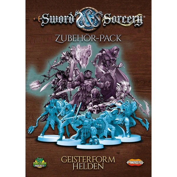 Asmodee Sword & Sorcery: Die Alten Chroniken - Geisterform-Helden, Brettspiel – Bild 3