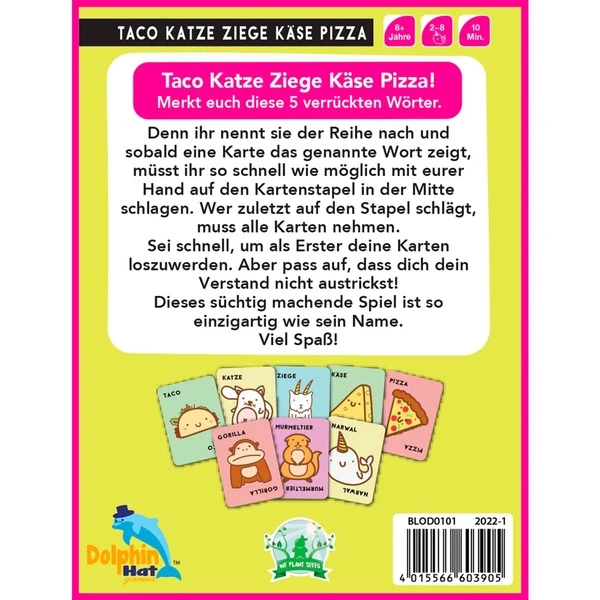 Asmodee Taco Katze Ziege Käse Pizza, Kartenspiel 6 Asmodee Taco Katze Ziege Käse Pizza, Kartenspiel – Bild 4