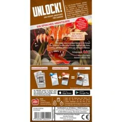 Asmodee Unlock! Die Sieben Prüfungen Des Drachen, Kartenspiel -Spielzeug Rabatte Asmodee Unlock Die sieben Pr fungen des Drachen Kartenspiel@@1901695 3