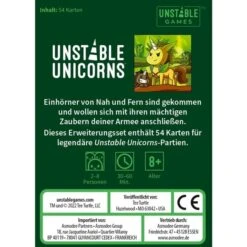 Asmodee Unstable Unicorns - Legendäre Einhörner, Kartenspiel -Spielzeug Rabatte Asmodee Unstable Unicorns Legend re Einh rner Kartenspiel@@1902366 3