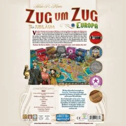Asmodee Zug Um Zug Europa 15 Jahre Edition, Brettspiel -Spielzeug Rabatte Asmodee Zug um Zug Europa 15 Jahre Edition Brettspiel@@1727298 2