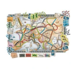 Asmodee Zug Um Zug - Europa, Brettspiel -Spielzeug Rabatte Asmodee Zug um Zug Europa Brettspiel@@1sgq000k 4