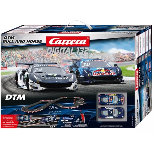 Carrera DIGITAL 132 DTM Bull And Horse, Rennbahn 3 Carrera DIGITAL 132 DTM Bull And Horse, Rennbahn