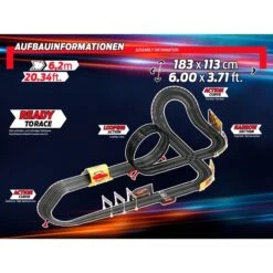 Carrera GO!!! Disney·Pixar Cars - Glow Racers, Rennbahn -Spielzeug Rabatte Carrera GO Disney Pixar Cars Glow Racers Rennbahn@@100025192 5