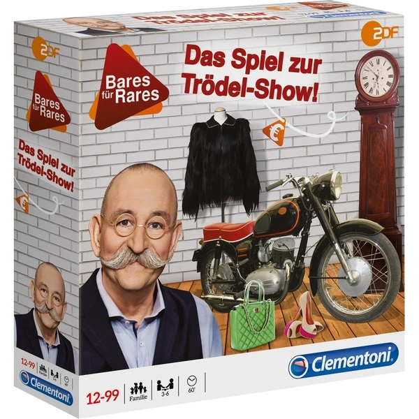 Clementoni Bares Für Rares, Brettspiel 3 Clementoni Bares Für Rares, Brettspiel