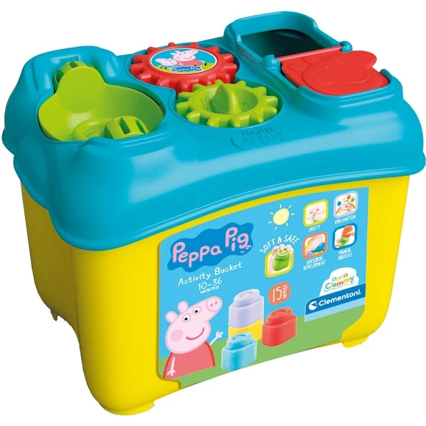 Clementoni Clemmy Peppa Wutz Eimer, Geschicklichkeitsspiel 3 Clementoni Clemmy Peppa Wutz Eimer, Geschicklichkeitsspiel