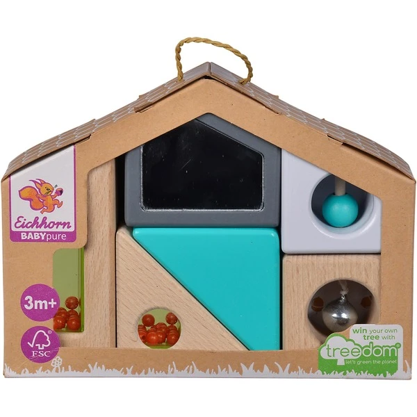 Eichhorn Baby Pure Sensorik Soundbausteine, Geschicklichkeitsspiel 4 Eichhorn Baby Pure Sensorik Soundbausteine, Geschicklichkeitsspiel – Bild 2