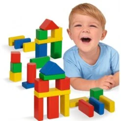 Eichhorn Bunte Holzbausteine 50, Konstruktionsspielzeug -Spielzeug Rabatte Eichhorn Bunte Holzbausteine 50 Konstruktionsspielzeug@@1557904 2