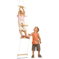 Eichhorn Outdoor Strickleiter, Gartenspielgerät -Spielzeug Rabatte Eichhorn Outdoor Strickleiter Gartenspielger t@@1ssihe12 2