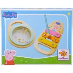 Eichhorn Peppa Pig Holz-Musikset, Musikinstrument -Spielzeug Rabatte Eichhorn Peppa Pig Holz Musikset Musikinstrument@@1915505 2