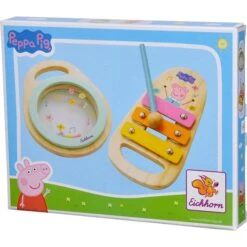 Eichhorn Peppa Pig Holz-Musikset, Musikinstrument -Spielzeug Rabatte Eichhorn Peppa Pig Holz Musikset Musikinstrument@@1915505 3
