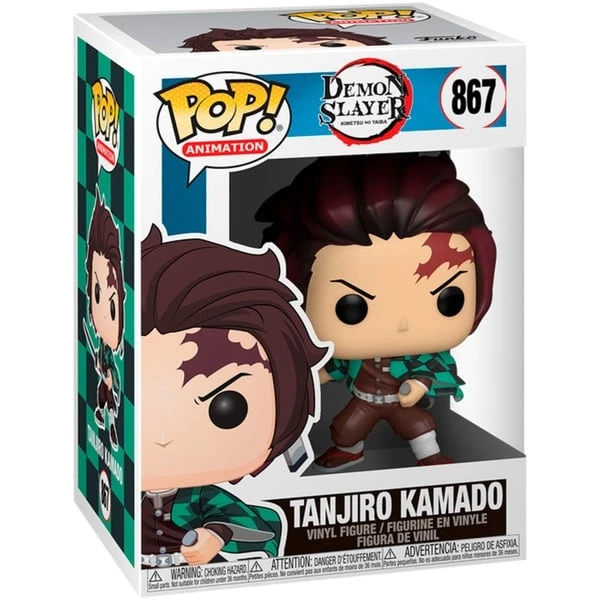 Funko POP! Demon Slayer - Tanjiro Kamado, Spielfigur 4 Funko POP! Demon Slayer - Tanjiro Kamado, Spielfigur – Bild 2