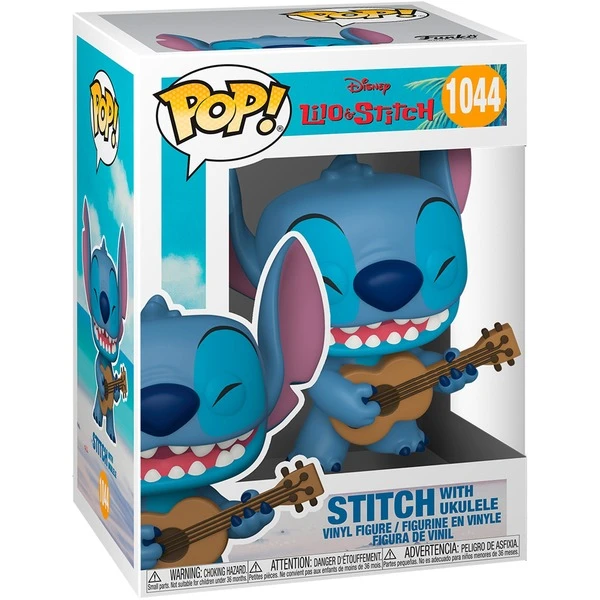 Funko POP! Disney - Stitch With Ukulele, Spielfigur 4 Funko POP! Disney - Stitch With Ukulele, Spielfigur – Bild 2