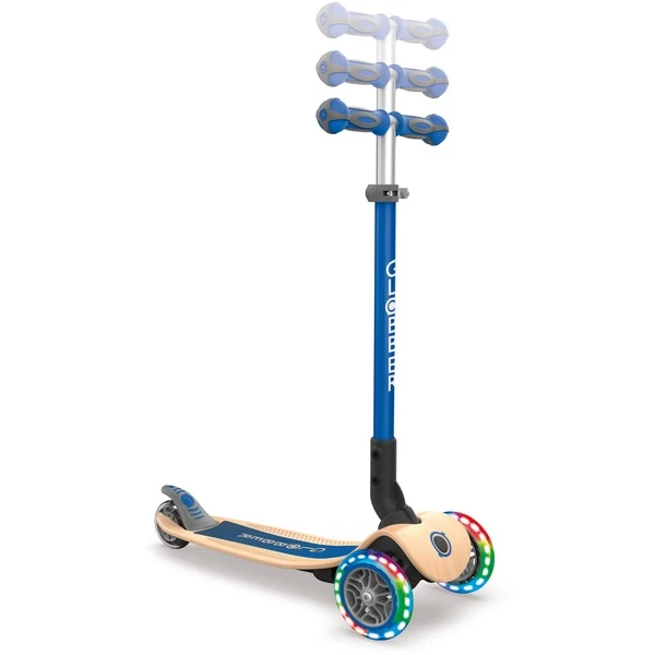 GLOBBER Primo Wood Mit Leuchtrollen, Scooter 9 GLOBBER Primo Wood Mit Leuchtrollen, Scooter – Bild 7