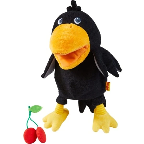 HABA Handpuppe Rabe Theo, Spielfigur 3 HABA Handpuppe Rabe Theo, Spielfigur