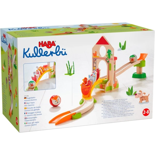 HABA Kullerbü - Kugelbahn Hühner-Domino 5 HABA Kullerbü - Kugelbahn Hühner-Domino – Bild 3