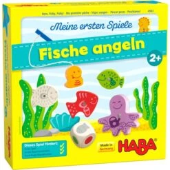 HABA Meine Ersten Spiele - Fische Angeln, Geschicklichkeitsspiel