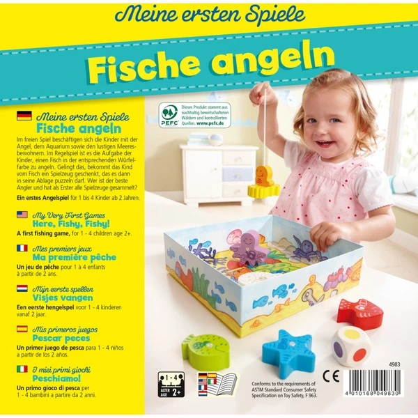 HABA Meine Ersten Spiele - Fische Angeln, Geschicklichkeitsspiel 7 HABA Meine Ersten Spiele - Fische Angeln, Geschicklichkeitsspiel – Bild 5