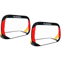 HUDORA Pop Up Fußballtor, 2er Set