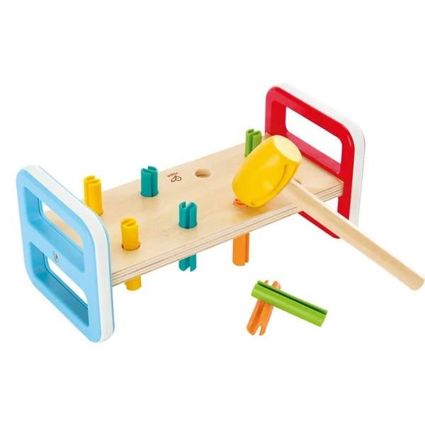 Hape Regenbogen-Klopfbank, Geschicklichkeitsspiel 3 Hape Regenbogen-Klopfbank, Geschicklichkeitsspiel