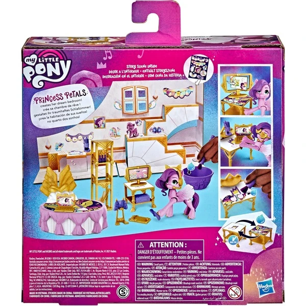 Hasbro My Little Pony - Eine Neue Generation Prinzessinnen Zimmer Prinzessin Pipp Petals, Spielfigur – Bild 14