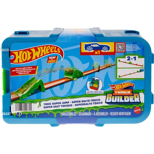 Hot Wheels Track Builder Toxic Jump Pack, Rennbahn 3 Hot Wheels Track Builder Toxic Jump Pack, Rennbahn