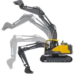 Jamara Bagger Volvo EC160E Metal, RC 25 Jamara Bagger Volvo EC160E Metal, RC -Spielzeug Rabatte Jamara Bagger Volvo EC160E Metal RC@@1829106 8