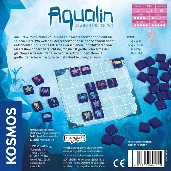 KOSMOS Aqualin, Brettspiel 7 KOSMOS Aqualin, Brettspiel – Bild 5