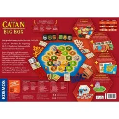 KOSMOS CATAN - Big Box, Brettspiel -Spielzeug Rabatte KOSMOS CATAN Big Box Brettspiel@@100022262 3