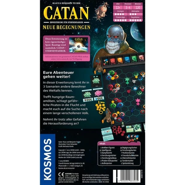 KOSMOS CATAN - Sternenfahrer: Neue Begegnungen, Brettspiel 7 KOSMOS CATAN - Sternenfahrer: Neue Begegnungen, Brettspiel – Bild 5