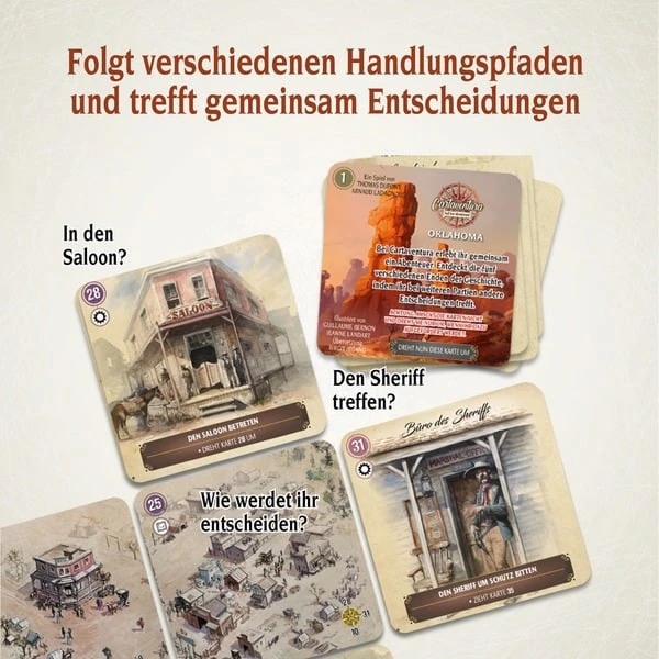 KOSMOS Cartaventura Oklahoma, Kartenspiel 5 KOSMOS Cartaventura Oklahoma, Kartenspiel – Bild 3