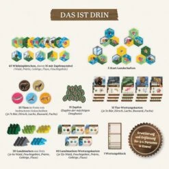 KOSMOS Cascadia Landmarks, Brettspiel -Spielzeug Rabatte KOSMOS Cascadia Landmarks Brettspiel@@100022283 3