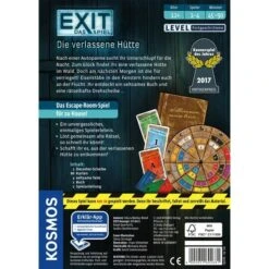 KOSMOS EXIT - Das Spiel - Die Verlassene Hütte, Partyspiel -Spielzeug Rabatte KOSMOS EXIT Das Spiel Die verlassene H tte Partyspiel@@1sgoa007 2