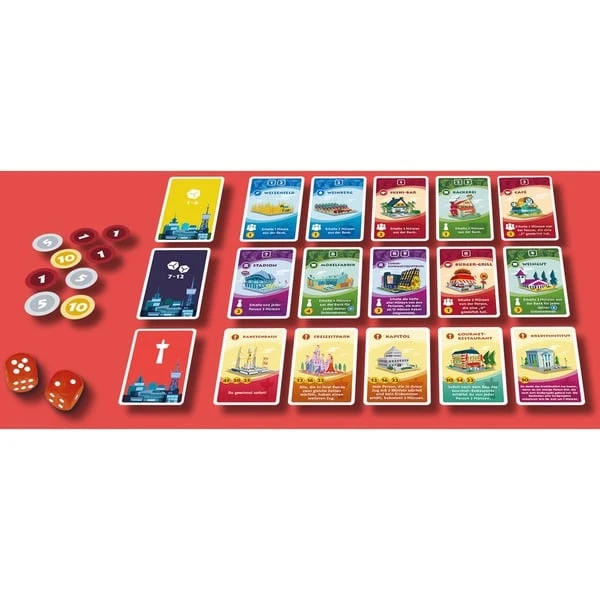 KOSMOS Machi Koro - Die Neue Stadt, Kartenspiel 4 KOSMOS Machi Koro - Die Neue Stadt, Kartenspiel – Bild 2