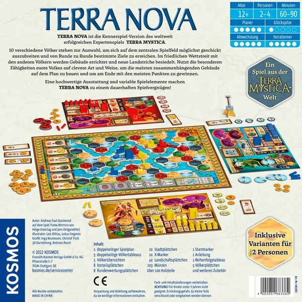 KOSMOS Terra Nova, Brettspiel 6 KOSMOS Terra Nova, Brettspiel – Bild 4
