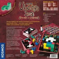 KOSMOS Ubongo 3-D, Brettspiel -Spielzeug Rabatte KOSMOS Ubongo 3 D Brettspiel@@1sgob009 1
