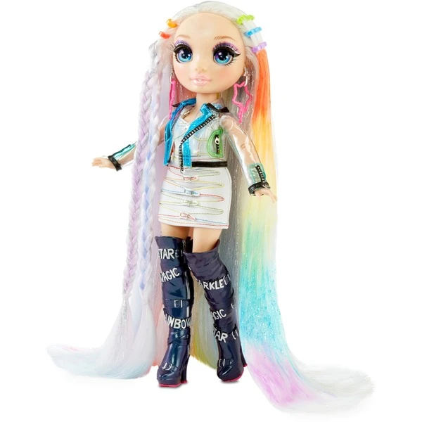 MGA Entertainment Rainbow Surprise Hair Play Rainbow Doll, Puppe 4 MGA Entertainment Rainbow Surprise Hair Play Rainbow Doll, Puppe – Bild 2
