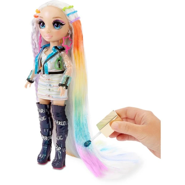 MGA Entertainment Rainbow Surprise Hair Play Rainbow Doll, Puppe 6 MGA Entertainment Rainbow Surprise Hair Play Rainbow Doll, Puppe – Bild 4