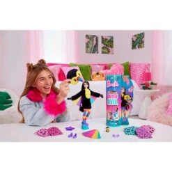 Mattel Barbie Cutie Reveal Dschungel Serie - Tukan, Puppe 15 Mattel Barbie Cutie Reveal Dschungel Serie - Tukan, Puppe -Spielzeug Rabatte Mattel Barbie Cutie Reveal Dschungel Serie Tukan Puppe@@100024222 6