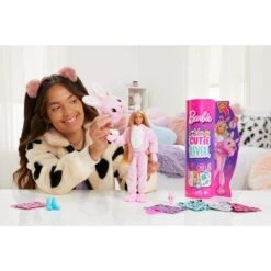 Mattel Barbie Cutie Reveal Puppe Mit Hasen-Plüschkostüm Und 10 Überraschungen -Spielzeug Rabatte Mattel Barbie Cutie Reveal Puppe mit Hasen Pl schkost m und 10 berraschungen@@1806306 7